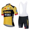 Tenue Cycliste et Cuissard à Bretelles 2020 Team Jumbo-Visma N001